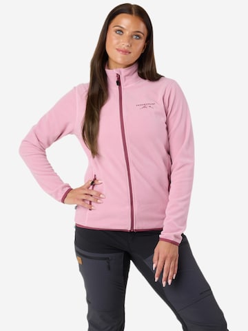SWEDEMOUNT Funkční fleecová mikina 'Stryn' – pink: přední strana