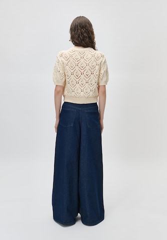 IVY OAK - Pullover 'FELIZ' em branco