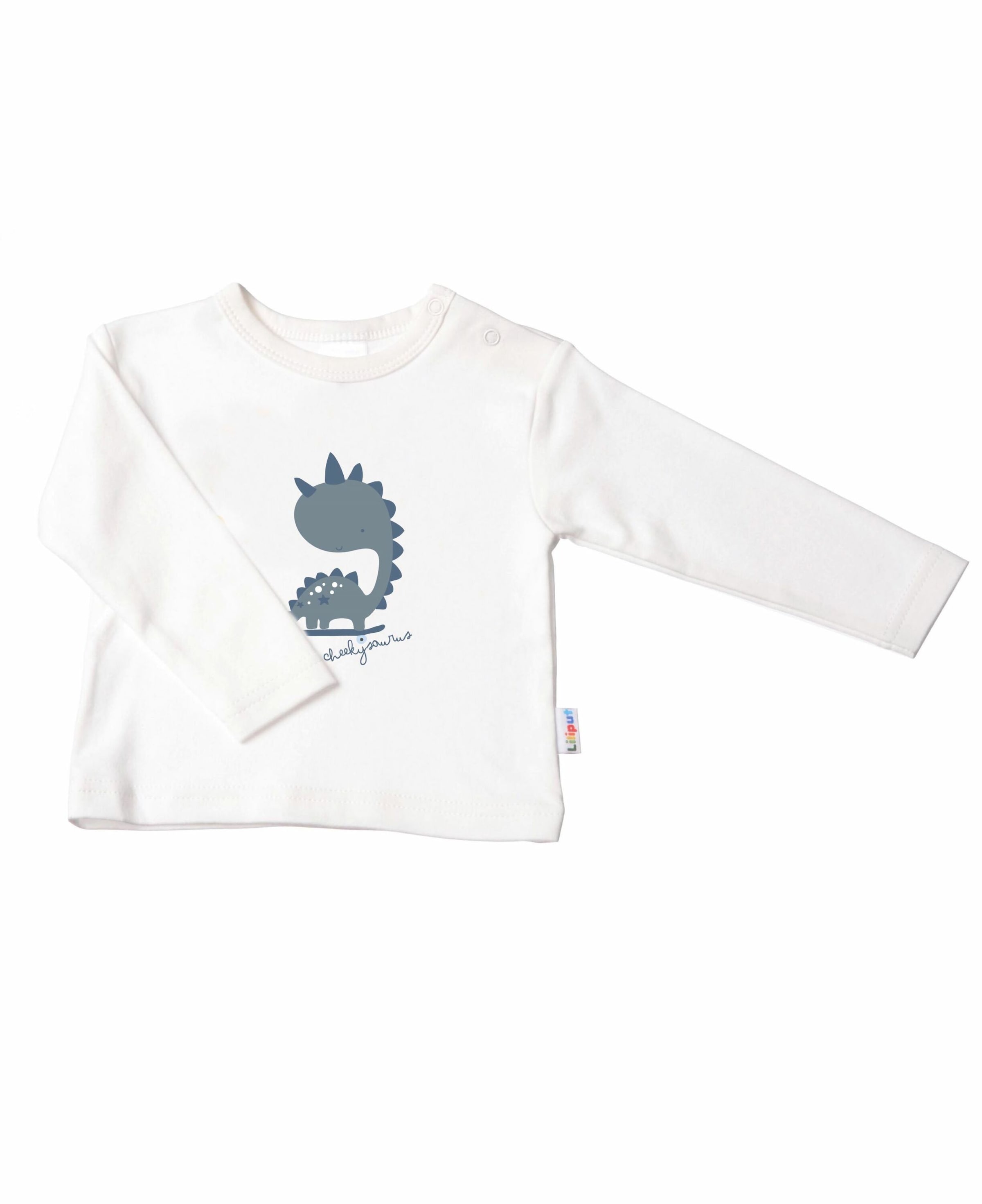 LILIPUT Shirt 'Dinosaurier' in White: front