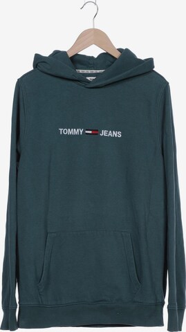 Tommy Jeans Sweatshirt & Zip-Up Hoodie in XXL in Green: front