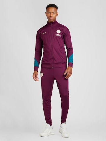 NIKE Tracksuit 'PSG STRK' in Red: front