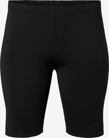 Regular Leggings de la Zizzi pe negru: față