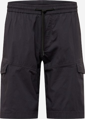 TOM TAILOR DENIM Shorts in Schwarz: predná strana