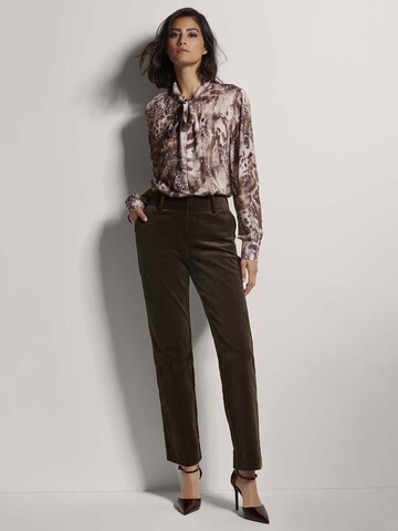 Regular Pantalon MADELEINE en marron