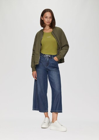 T-shirt s.Oliver en vert