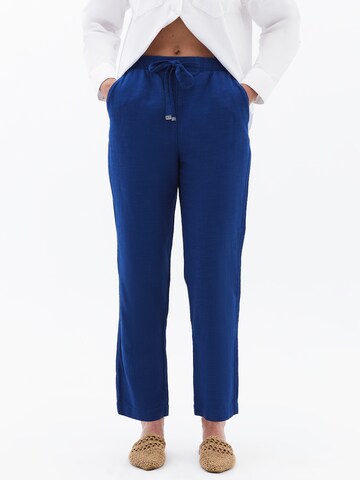 OXXO Tapered Broek in Blauw: voorkant