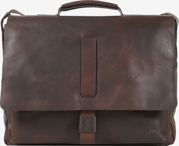 JOOP! Document Bag 'Loreto Kreonf' in Brown: front