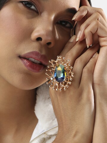 Bague ' Nazahat ' SOHI en mélange de couleurs : devant