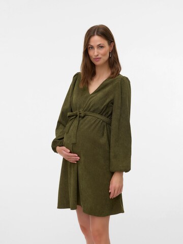 Robe 'MLJane' MAMALICIOUS en vert : devant