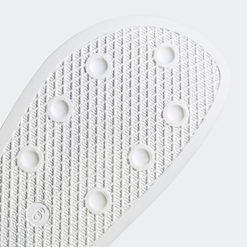 Mule 'Adilette' ADIDAS ORIGINALS en blanc