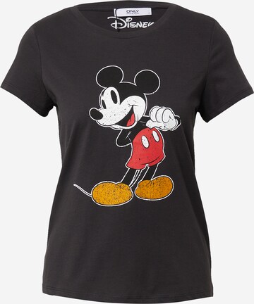 T-shirt ONLY en gris : devant