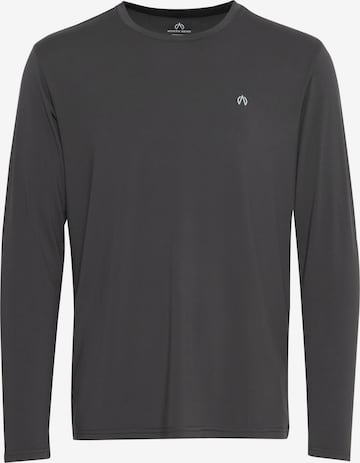 T-Shirt North Bend en gris : devant