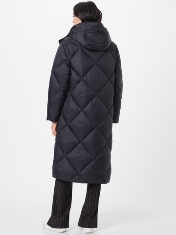 Manteau d’hiver Abercrombie & Fitch en noir