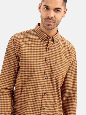 CAMEL ACTIVE Regular Fit Hemd in Orange