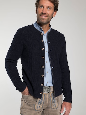 Vestes en maille 'Gerber' SPIETH & WENSKY en bleu : devant