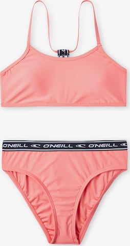 O'NEILL Bustier Bikini - narancs: elől