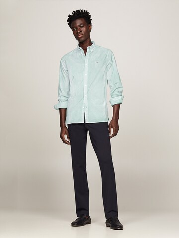 Slim fit Camicia 'FLEX' di TOMMY HILFIGER in verde