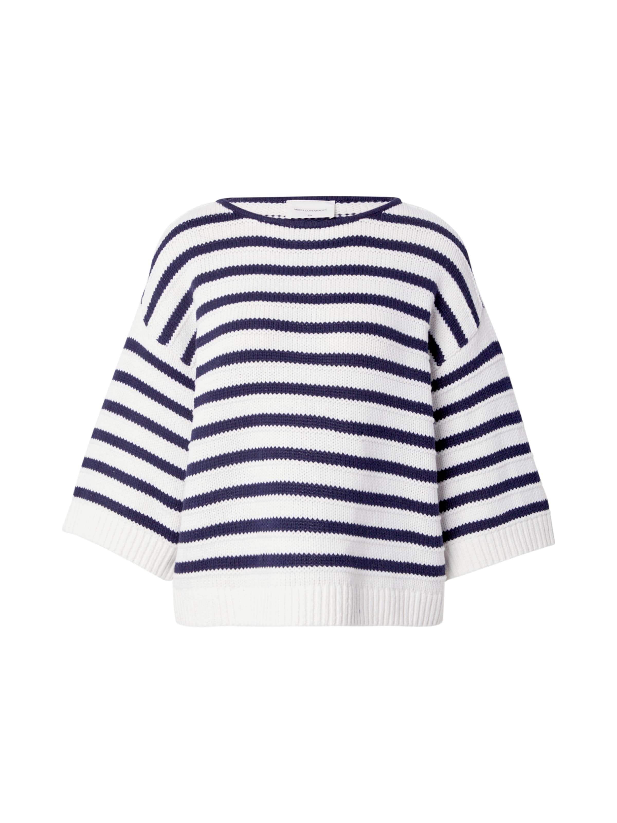 MSCH COPENHAGEN Tröja 'Leika Jillena' i vit: framsida