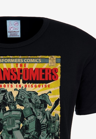 LOGOSHIRT Shirt 'Transformers - Robots In Disguise' in Gemengde kleuren