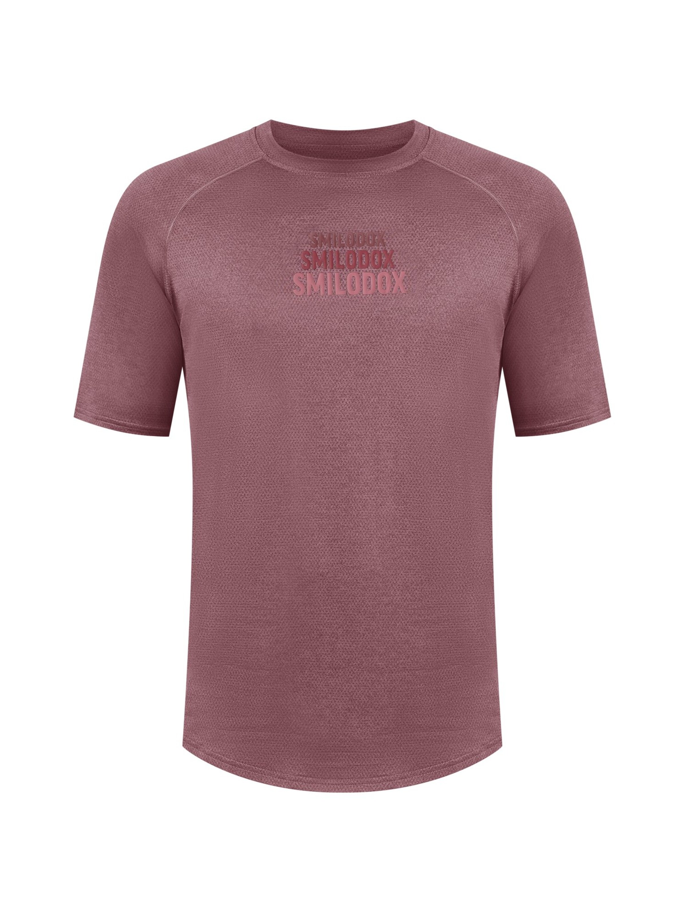 Smilodox Funktionsshirt in Lila: Vorderseite