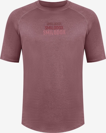 Smilodox Shirt in Lila: voorkant