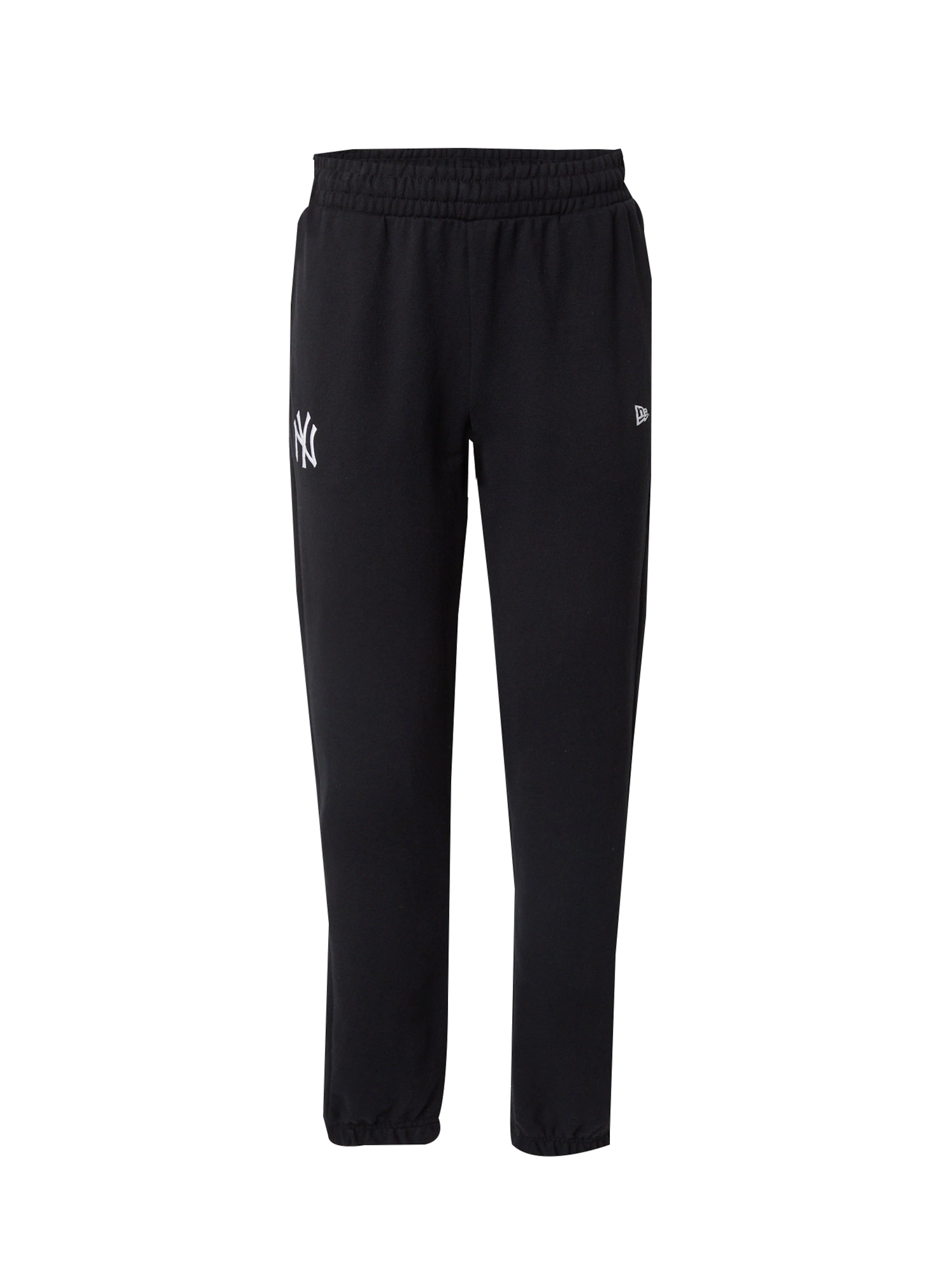 NEW ERA Tapered Παντελόνι 'NEYYAN' σε μαύρο: μπροστά