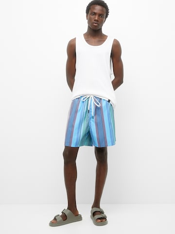 Pull&Bear Zwemshorts in Blauw