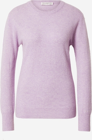 Pure Cashmere NYC Trui in Lila: voorkant