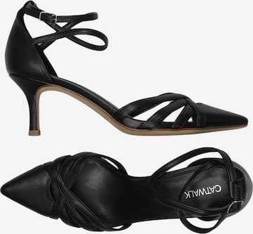 CATWALK Sandalen 40 in Schwarz: Vorderseite