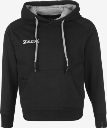 SPALDING Sweatshirt 'Flow' in Black: front