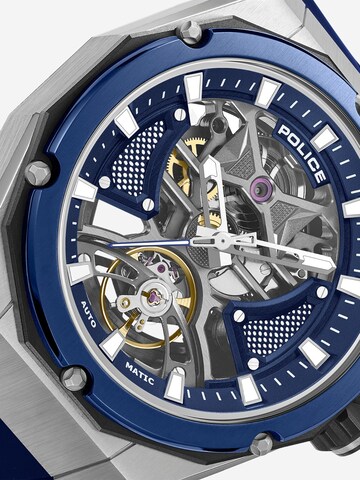 POLICE Analoog horloge ' Dayton ' in Blauw