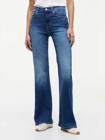 TOMMY HILFIGER Flared Jeans 'KATY' in Blau: Vorderseite