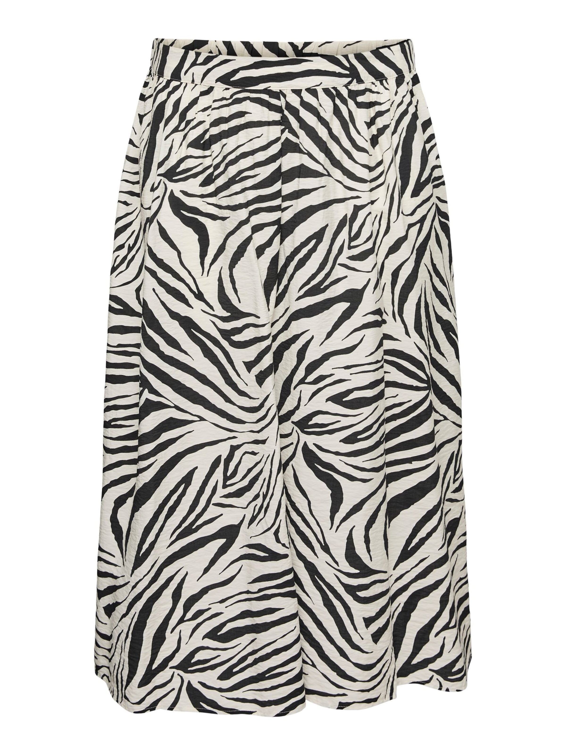 Vero Moda Curve Rok 'JOSIE' in Beige: voorkant