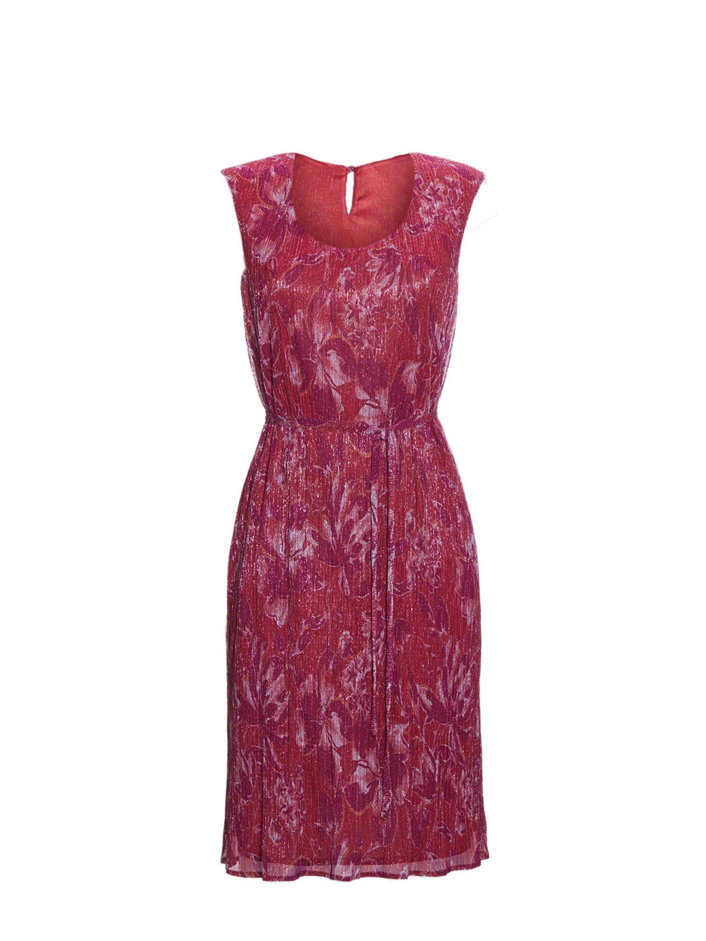 Goldner Kleid in Rot: Vorderseite