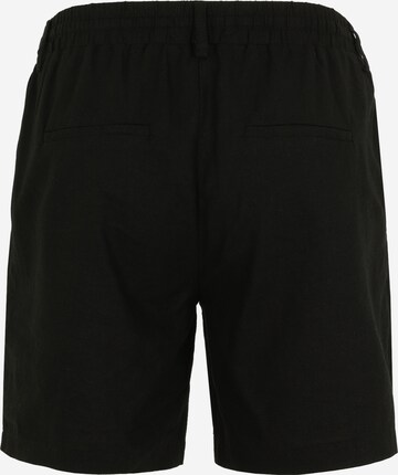 MAMALICIOUS Regular Chino trousers 'BEACH' in Black