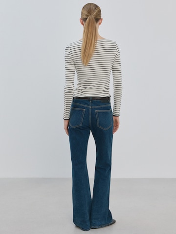 MANGO Тениска 'PORTA' в бяло