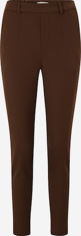 OBJECT Tall Slimfit Broek 'LISA' in Bruin: voorkant