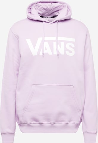 VANS Sweatshirt 'Classic II' in Lila: voorkant