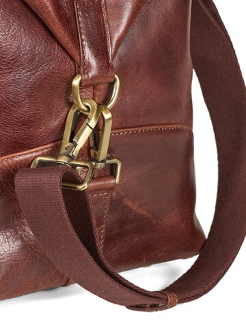 Howard London - Bolsa de fin de semana 'Weekend Bag Steven Brown' en marrón
