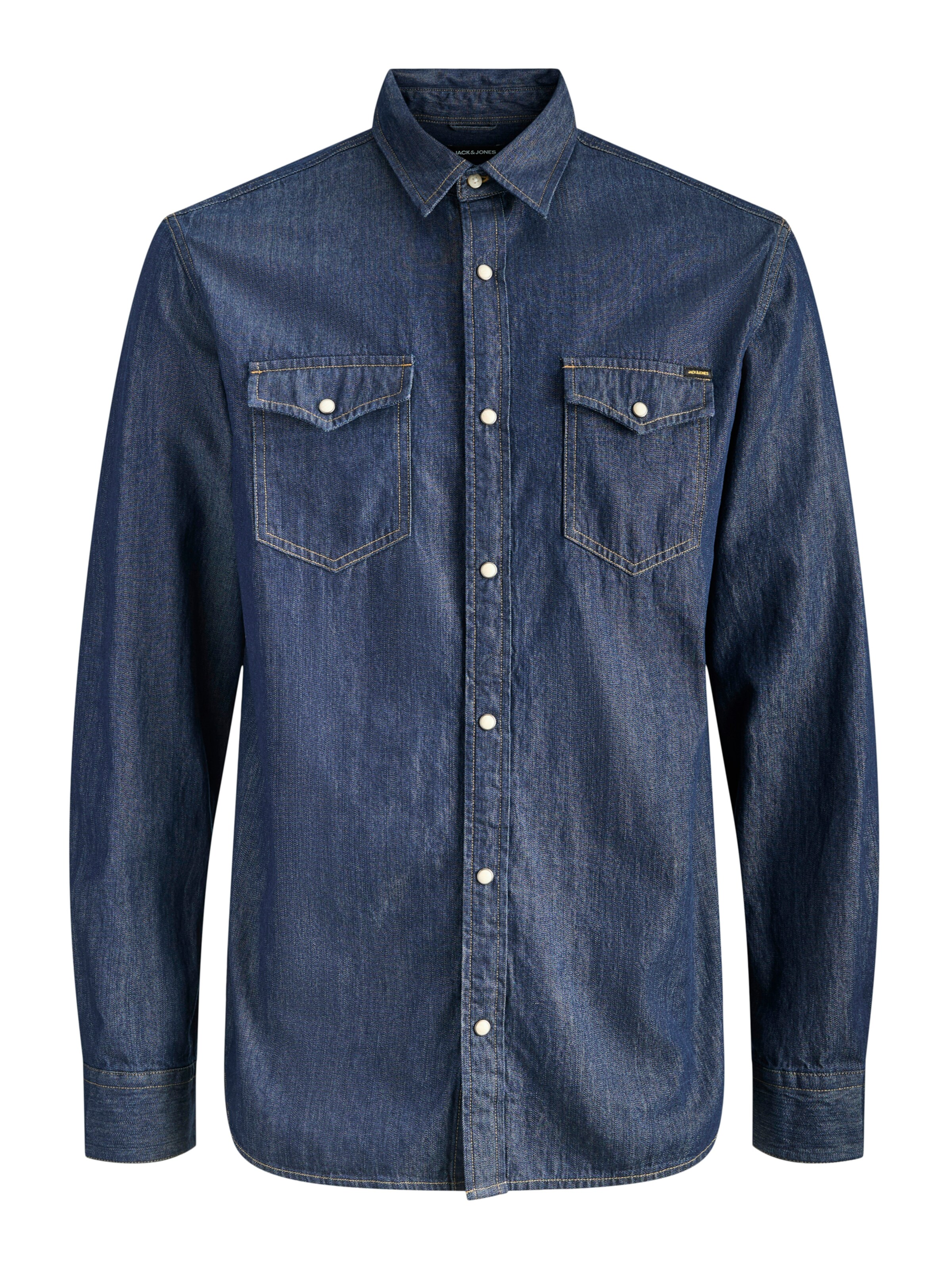 JACK & JONES Triiksärk 'JJESHERIDAN', värv sinine: eest vaates