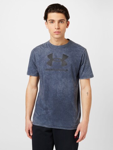 UNDER ARMOUR - Camiseta funcional en gris: frente