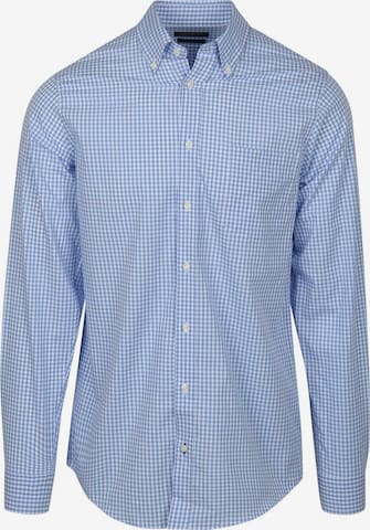 Steppin' out Regular Fit Hemd in Blau: Vorderseite