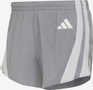 pilka ADIDAS PERFORMANCE Sportinės kelnės 'ADIZERO': priekis