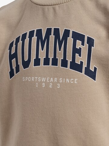 Hummel Sportsweatshirt in Beige