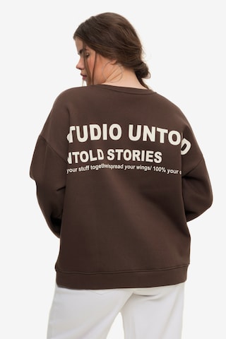 Studio Untold Sweatshirt in Braun