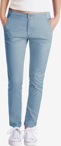 Fraternel - Pantalón chino 'Chinos H100' en azul: frente