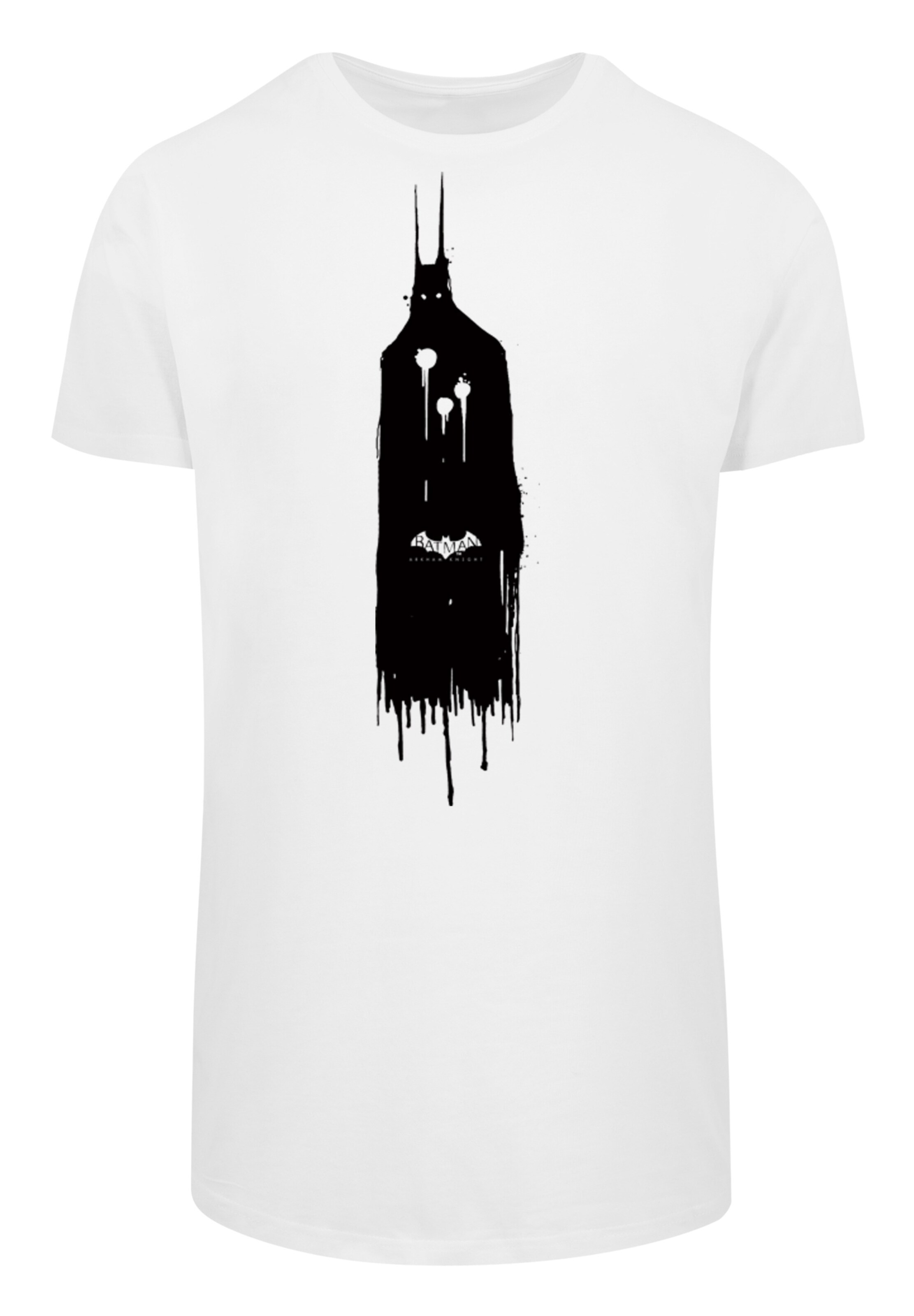 T-Shirt 'DC Comics Batman Arkham Knight Ghost' F4NT4STIC en blanc : devant