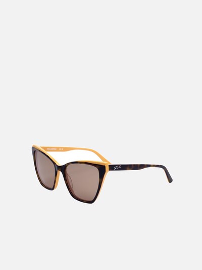 Karl Lagerfeld Sunglasses in 54 in Brown, Item view