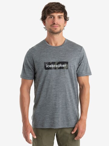 ICEBREAKER Performance shirt 'Natural' in Grey: front