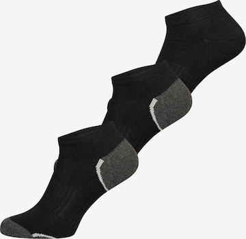 Nur Die - Calcetines invisibles ' Sport ' en negro: frente